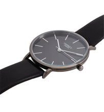 Load image into Gallery viewer, Osprey Black Leather Strap Men's Watch