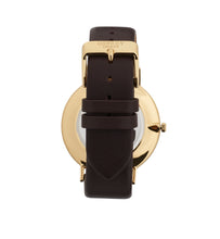 Load image into Gallery viewer, Osprey Chocolate Leather Strap Men's Watch