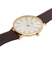 Load image into Gallery viewer, Osprey Chocolate Leather Strap Men's Watch