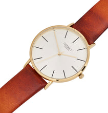 Load image into Gallery viewer, Osprey Tan Leather Strap Men's Watch