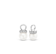 Load image into Gallery viewer, Ti Sento White Pearl Ear Charm