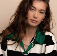 Load image into Gallery viewer, Gold Plated Mother of Pearl Necklace