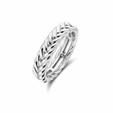 Load image into Gallery viewer, Braided Silver Ring