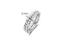 Load image into Gallery viewer, Braided Silver Ring