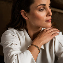 Load image into Gallery viewer, Sterling Silver and Vermeil sleek Ti Sento Bangle