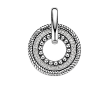 Load image into Gallery viewer, Ti Sento Rhodium Plated Pendant