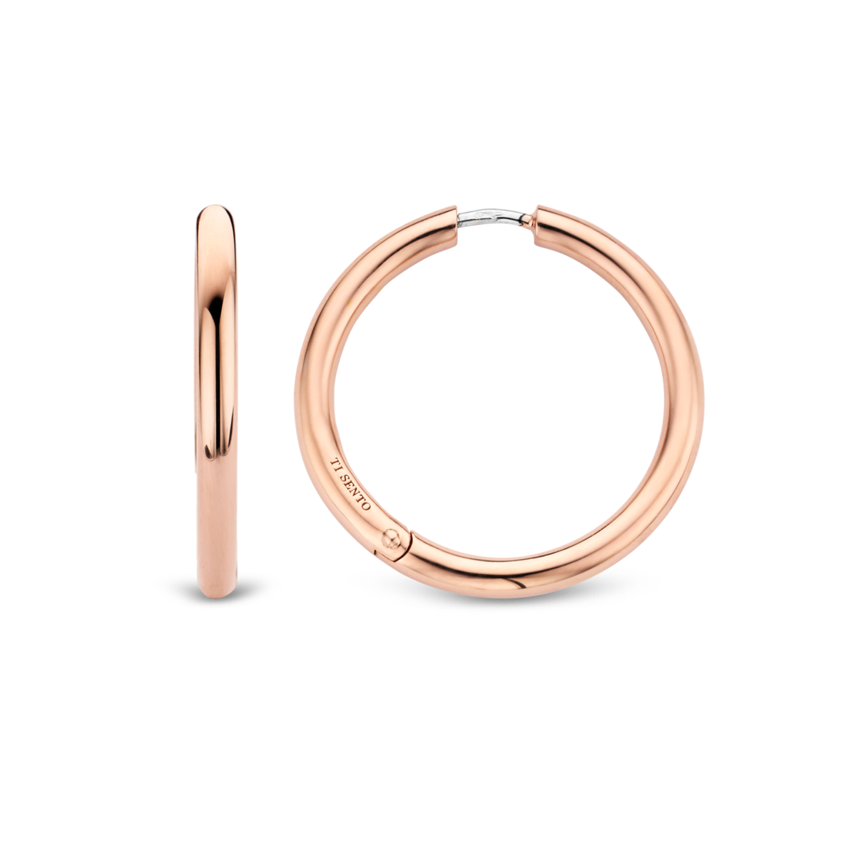 Ti sento sales rose gold earrings