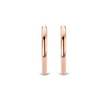 Load image into Gallery viewer, Ti Sento Rose Gold Classic Hoop Earrings