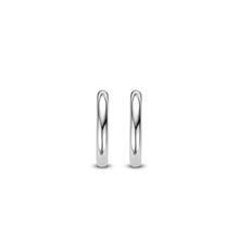 Load image into Gallery viewer, Ti Sento Silver Hoop Earrings