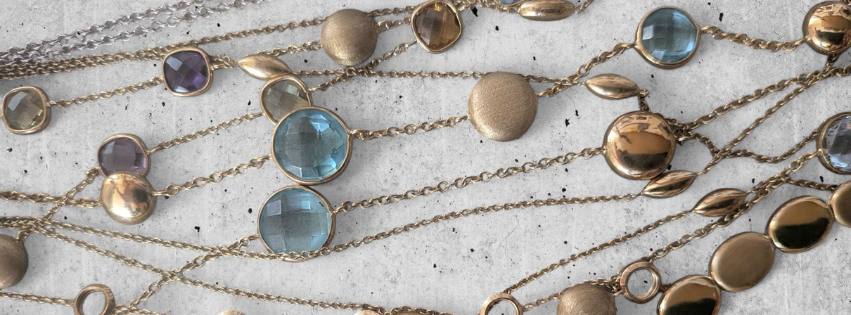 Gold and Coloured Stones