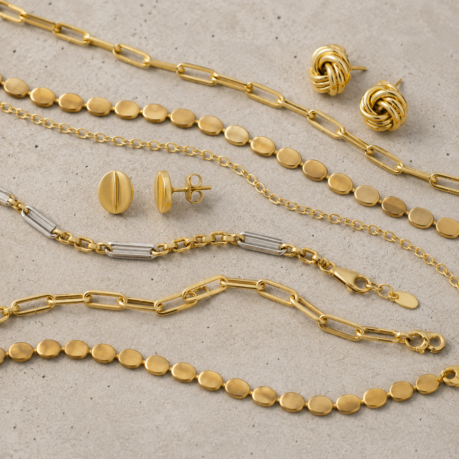 9ct and 18ct Gold