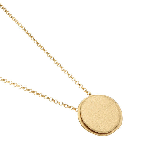 Gold Vermeil Pebbles I Pendant Necklace