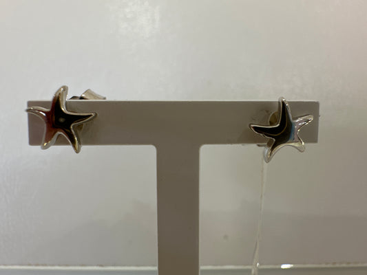 Sterling Silver Mini Starfish Studs
