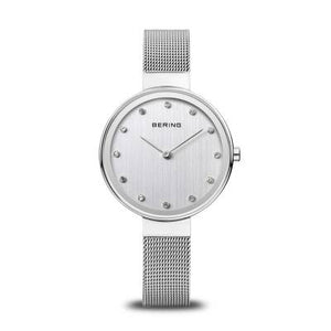 Bering Silver Colour Polished Finish Ladies Watch