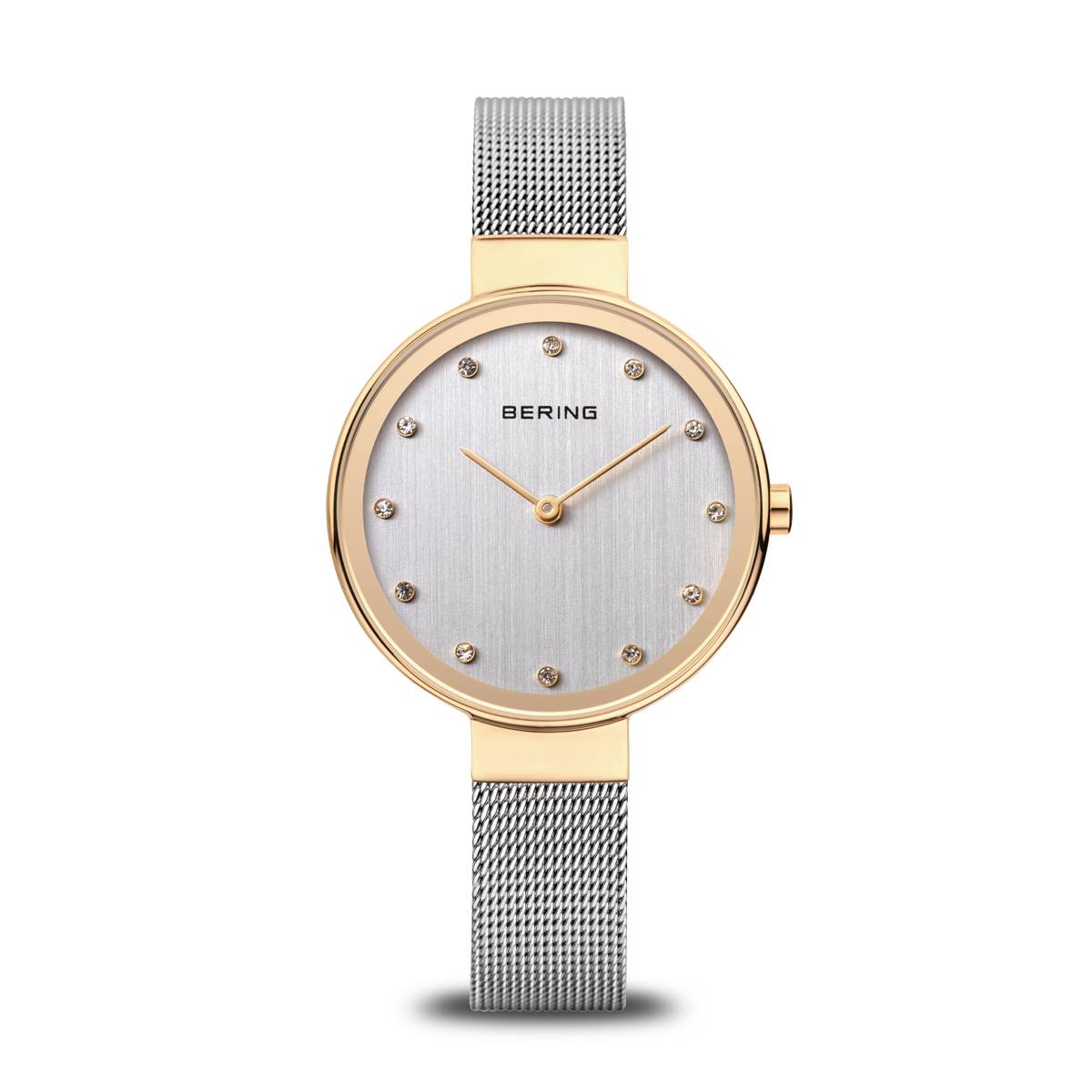 Bering Gold Colour, Polished Finish, Ladies Watch
