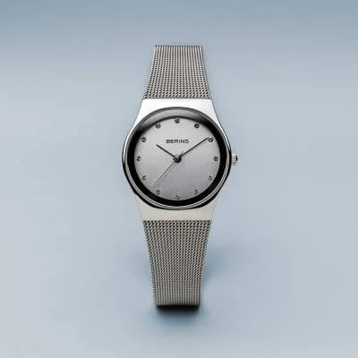Bering Silver Colour Polished finish Ladies Watch, view 4