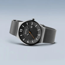 Load image into Gallery viewer, Bering Solar Brushed Grey Mens Watch
