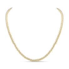 Load image into Gallery viewer, 18ct Gold Vermeil Spiga Chain Bracelet 7.5"
