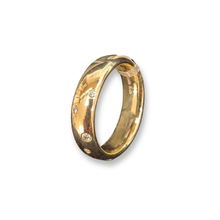 Load image into Gallery viewer, 9ct Yellow Gold and Diamond 5mm Band Ring
