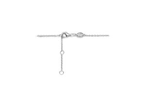 Sterling Silver Gilded Bracelet set with Cubic Zirconia Stones