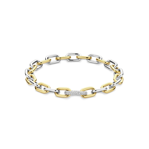 NEW 2025 - Ti Sento Gold Plated Silver 48cm Chain Link Bracelet