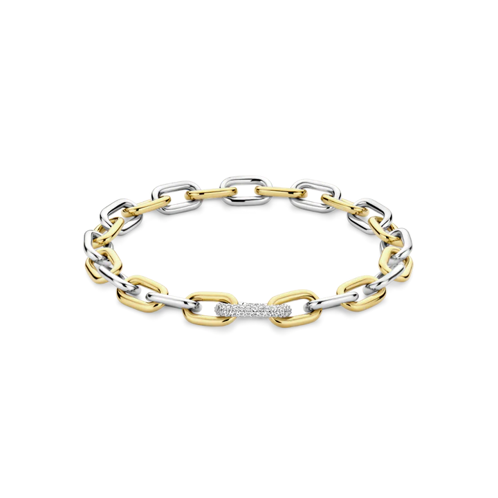NEW 2025 - Ti Sento Gold Plated Silver 48cm Chain Link Bracelet