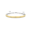 Ti Sento Classic Zirconia Bangle Hand-set Zirconia / 18ct Gold Vermeil