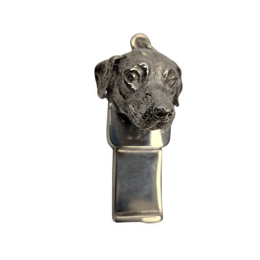 Sterling Silver Dog Whistle Pendant