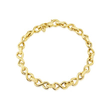 Load image into Gallery viewer, 9ct Yellow Gold Infinity Link Bracelet
