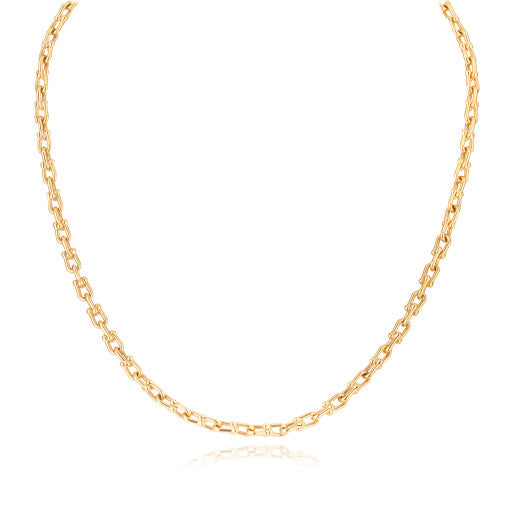 9ct Yellow Gold chain Link Necklace