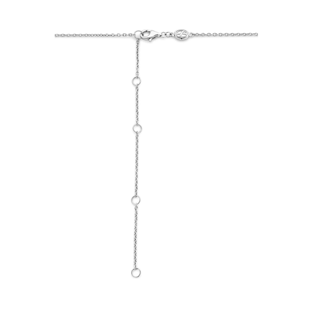 Sterling Silver 8mm Pearl Pendant Necklace by TI SENTO, view 6