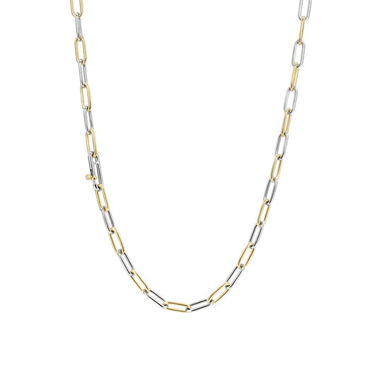 Ti Sento Closed Forever Chain Necklace 18ct Gold Vermeil / 925 Sterling Silver