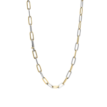 Load image into Gallery viewer, Ti Sento Closed Forever Chain Necklace 18ct Gold Vermeil / 925 Sterling Silver
