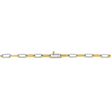 Load image into Gallery viewer, Ti Sento Closed Forever Chain Necklace 18ct Gold Vermeil / 925 Sterling Silver
