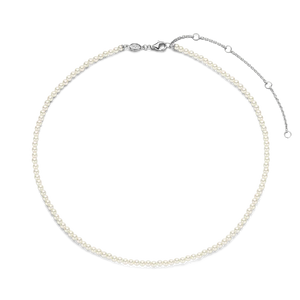 Ti Sento Pearl Silver Necklace