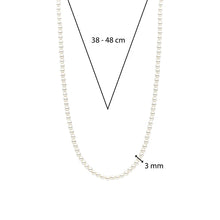 Load image into Gallery viewer, Ti Sento Pearl Silver Necklace
