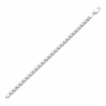 Load image into Gallery viewer, Sterling Silver Box Link Bracelet
