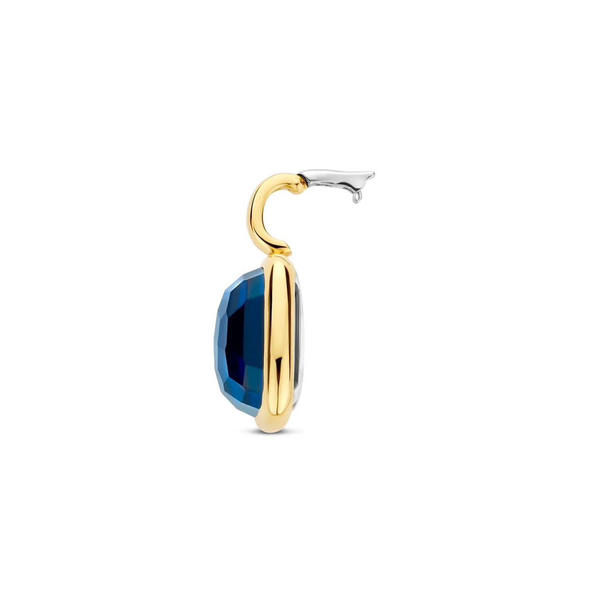 Gold Vermeil Blue Stone Pendant, view 4