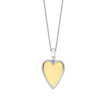 Load image into Gallery viewer, Ti Sento Sterling Silver Vermeil Detachable Heart Pendant
