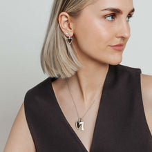 Load image into Gallery viewer, Ti Sento Sterling Silver Vermeil Detachable Heart Pendant
