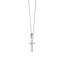 Load image into Gallery viewer, NEW - Sterling Silver and Cz set Cross Pendant
