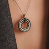 Ti Sento Structure Circle Pendant