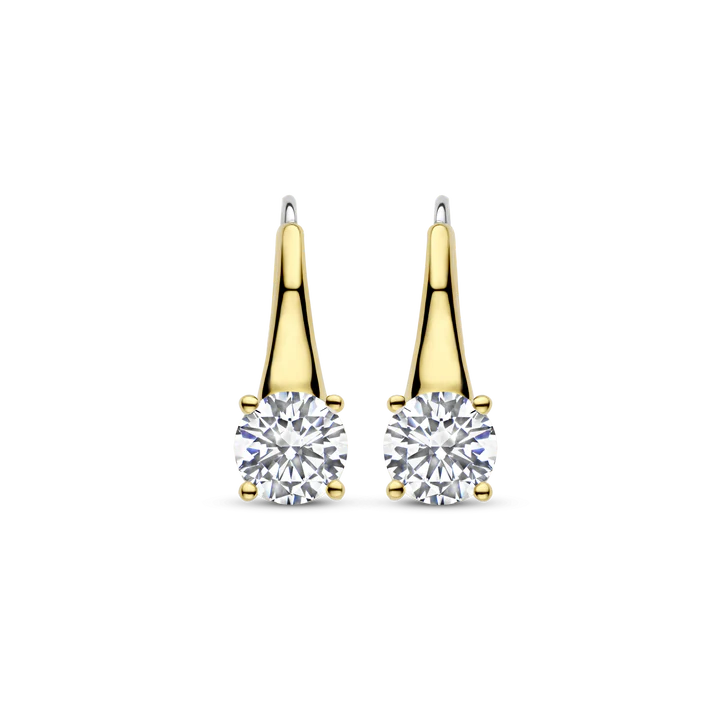 NEW for 2025 -Ti Sento  gold plated CZ drops