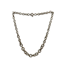 Load image into Gallery viewer, Urban Armour Sterling Silver oval Rolo link necklace
