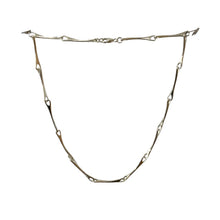 Load image into Gallery viewer, Sterling Silver Bones necklace
