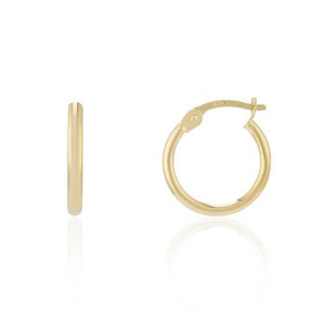 9ct Yellow Gold Mini Hoop Earrings