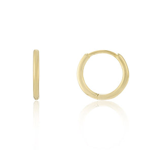 9ct Yellow Gold Mini Hoop Earrings