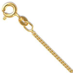 14ct Gold Vermeil Curb Chain