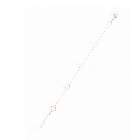 Sterling Silver Alhamra Bracelet