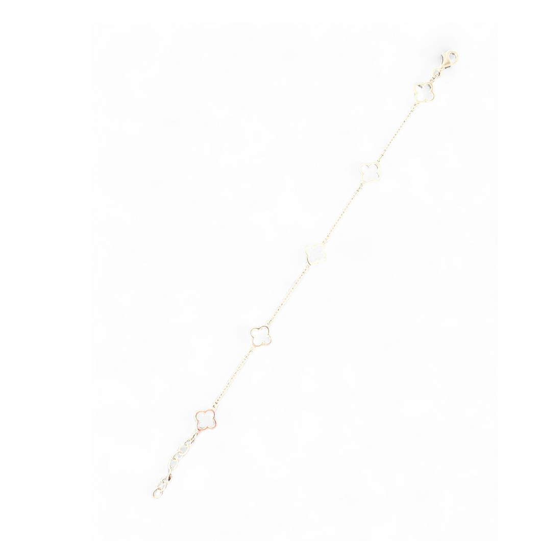 Sterling Silver Alhamra Bracelet